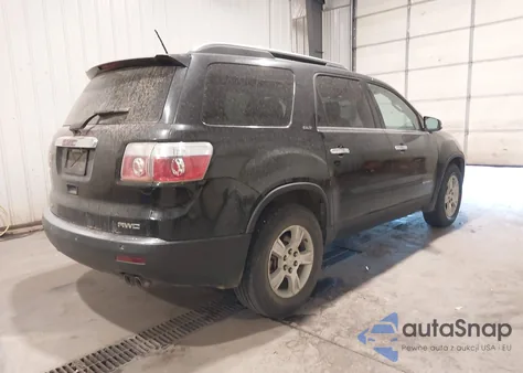 2008 GMC Acadia Slt2 from USA, damaged, VIN 1GKEV337481291405